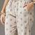 tailored women printed kurta with trousers with dupatta