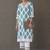 structured women printed kurta with trousers