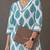 structured women printed kurta with trousers