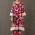 tailored women printed kurta with trousers