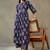 tailored women printed kurta with palazzos