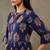 tailored women printed kurta with palazzos