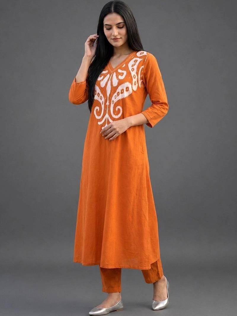 smart womens latest kurta set