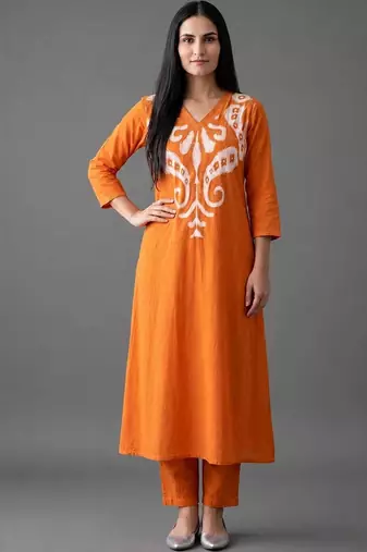 smart womens latest kurta set