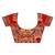 purple purple & red ethnic motifs woven design zari patola saree