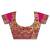 yellow yellow & pink ethnic motifs woven design zari patola saree
