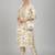 smart women printed kurta with trousers