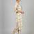 smart women printed kurta with trousers