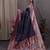 navy_blue navy blue & pink woven design zari silk blend banarasi patola saree