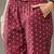 tailored women printed kurta with trousers with dupatta