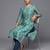 formal women printed kurta with trousers with dupatta