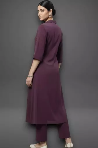 structured women kurti with trousers