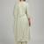structured women embroidered kurta with trousers with dupatta