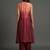 tailored women dyed kurta with palazzos