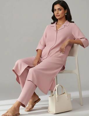 formal women kurta with trousers 4