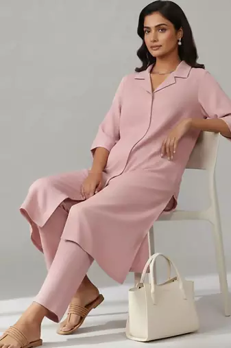 formal women kurta with trousers