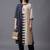 workwear women colourblocked kurta with trousers