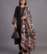 smart women kurta with trousers with dupatta