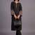 smart women kurta with trousers with dupatta
