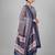 tailored women printed kurta with patiala with dupatta