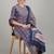 tailored women printed kurta with patiala with dupatta