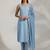 everyday workwear women kurta with trousers with dupatta