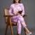 formal women printed kurta with trousers