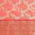 orange orange woven design zari silk blend banarasi saree