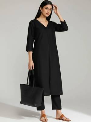 smart women kurta with trousers 6