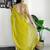mustard floral sequinned saree