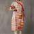 tailored women printed kurta with trousers with dupatta