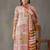 tailored women printed kurta with trousers with dupatta