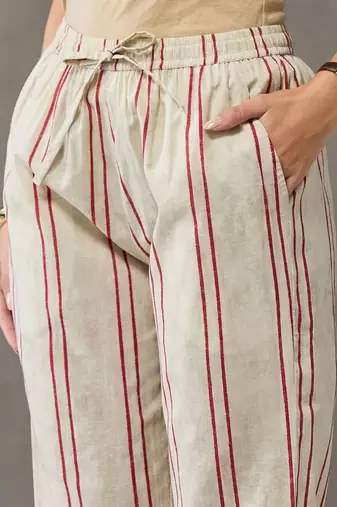 tailored women printed kurta with trousers with dupatta
