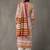 tailored women printed kurta with trousers with dupatta