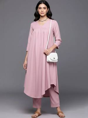 smart women kurta with trousers 4