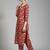 everyday workwear women printed kurta with trousers with dupatta