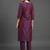 everyday workwear women embroidered kurta with trousers with dupatta