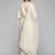 workwear women embroidered kurta with trousers with dupatta