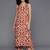 tailored women printed kurta with trousers