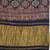 navy_blue modal ajrak block block print sareewith blouse piece