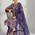 structured women printed kurta with trousers with dupatta