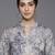 tailored women printed kurta with trousers