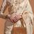 cream woven design zari poly georgette banarasi saree