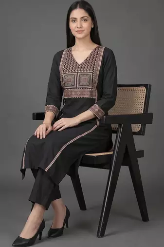 workwear women latest kurta set