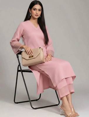 everyday workwear women kurta with palazzos 4