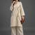 structured women kurta with palazzos