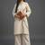 structured women kurta with palazzos
