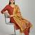 smart women kurta with trousers with dupatta