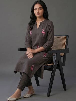 formal women summer kurta set 4