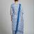 formal women printed kurta with trousers with dupatta